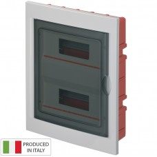 Πίνακας Χωνευτός 2Σειρών 24Στοιχείων IP40 Λευκός EC63024CE